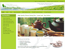 Tablet Screenshot of oolong-tea.org